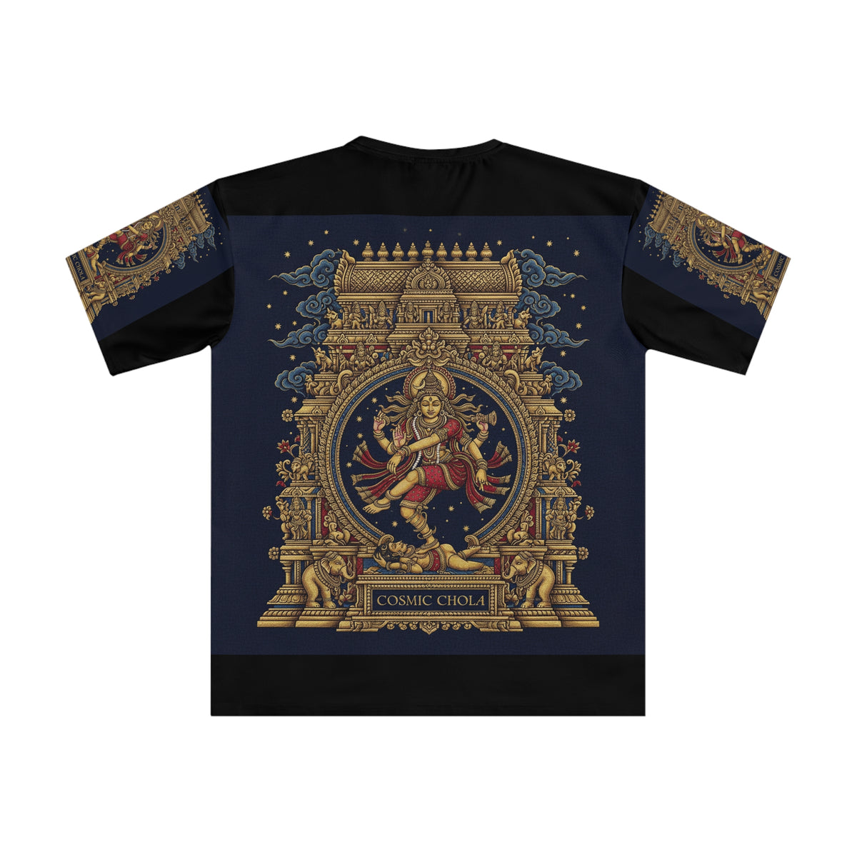 Cosmic Chola Shiva All-Over Print T‑Shirt