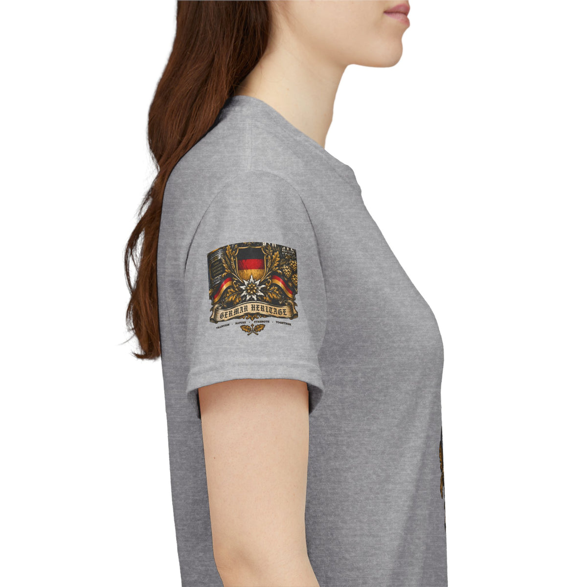 Deutschland Crest T-Shirt — Vintage German Flag Coat of Arms Tee