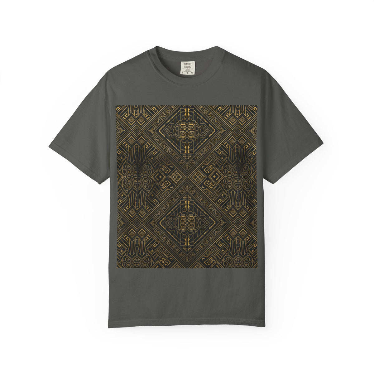 Maori Ethnic Print T‑Shirt — Vintage Tribal Pattern Tee