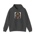 Religious Cross Hoodie — Vintage Sacred Heart Graphic Pullover