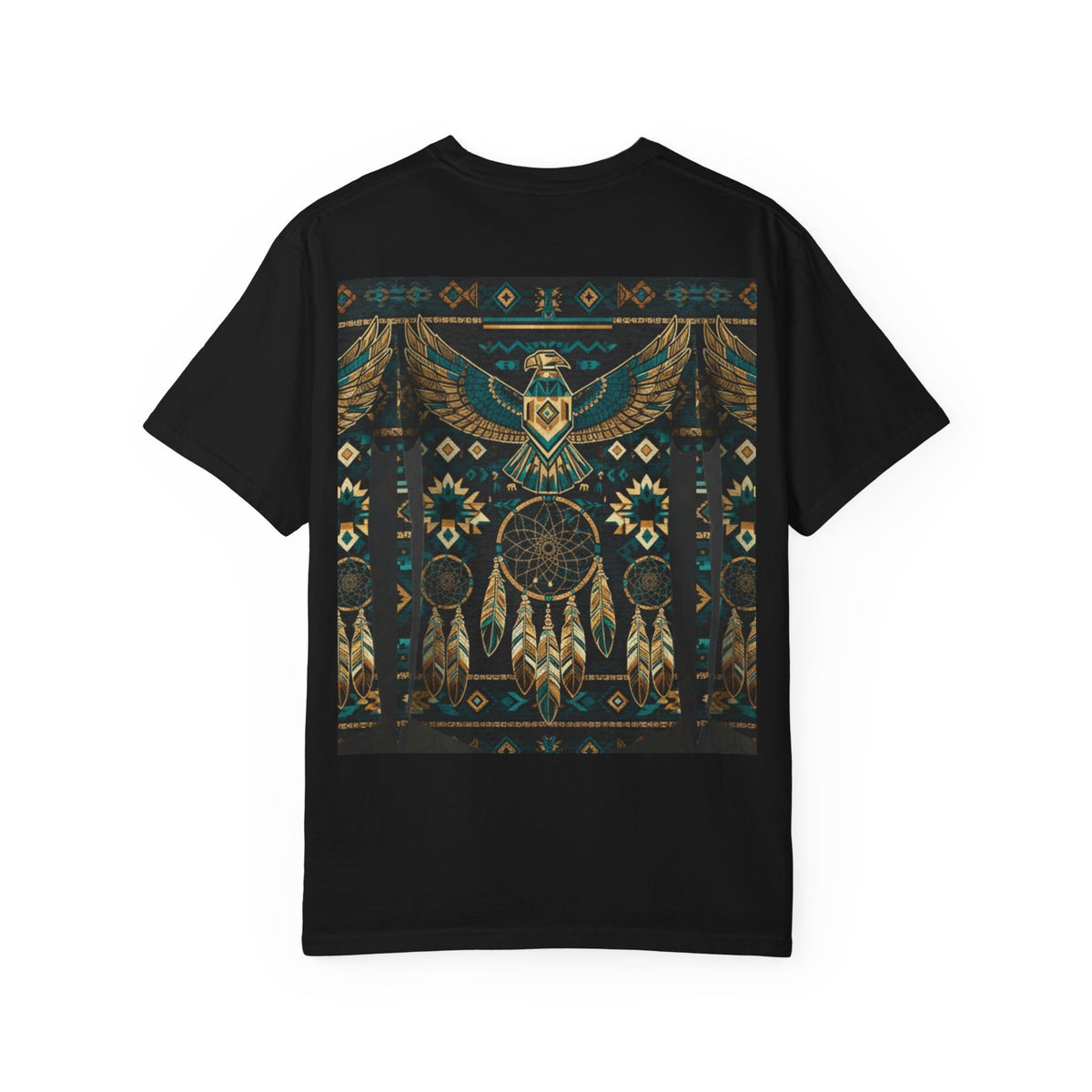 Native Dreamcatcher Eagle T-Shirt — Boho Tribal Graphic Tee