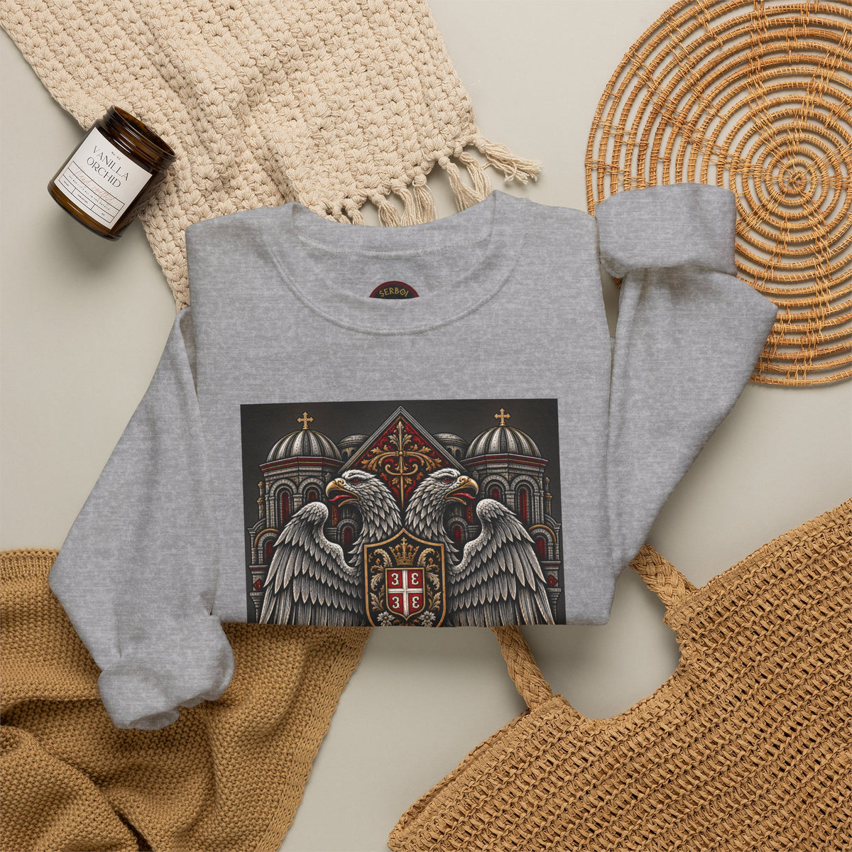 Serbian Crewneck Sweatshirt