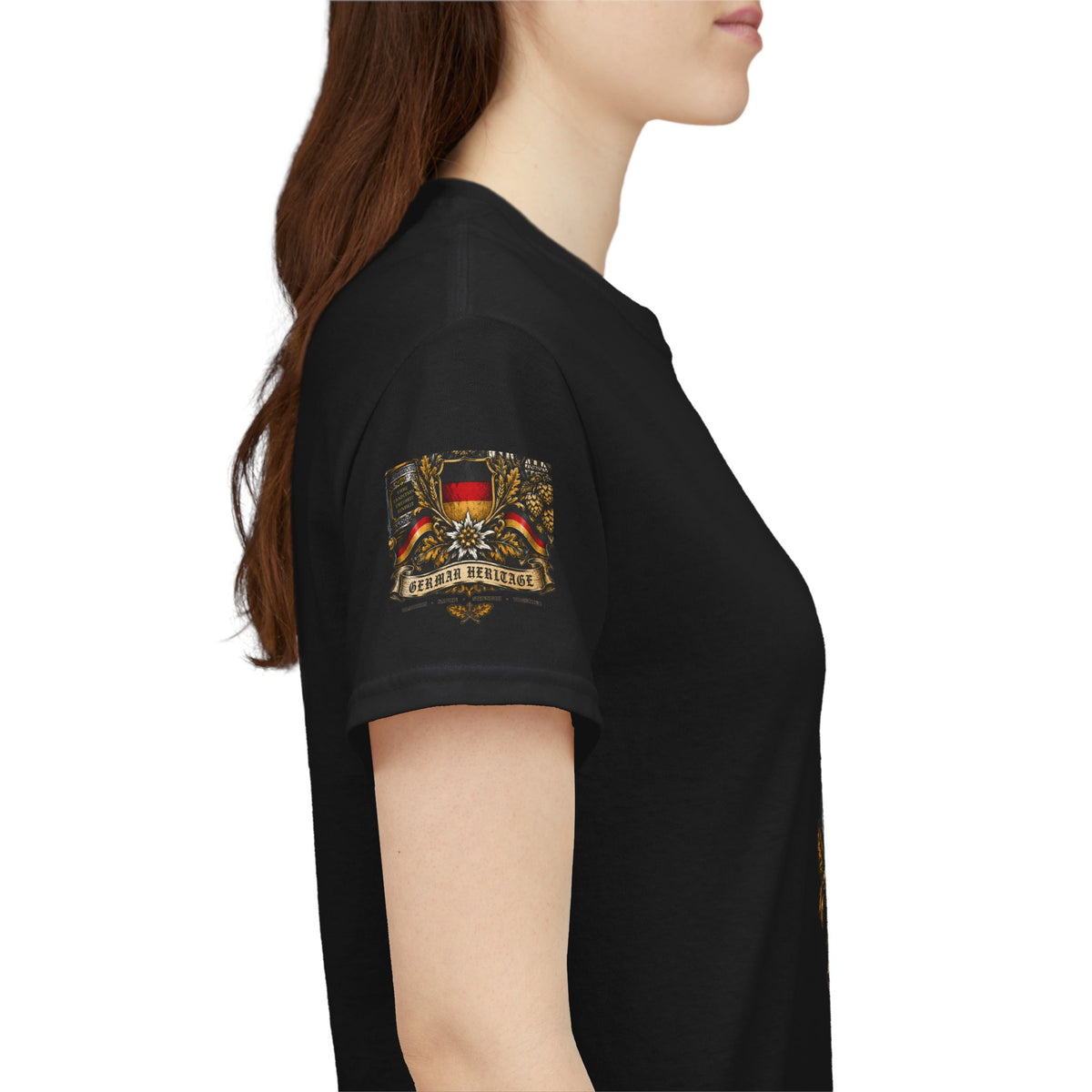 Deutschland Crest T-Shirt — Vintage German Flag Coat of Arms Tee