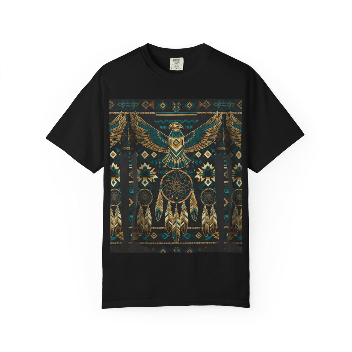 Native Dreamcatcher Eagle T-Shirt — Boho Tribal Graphic Tee
