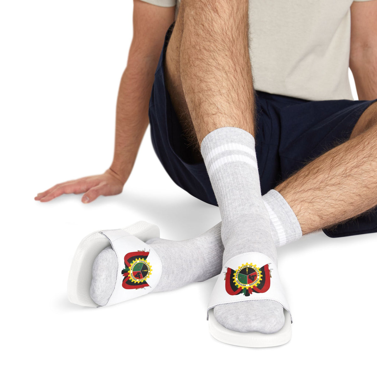 African Men's Removable-Strap Sandals