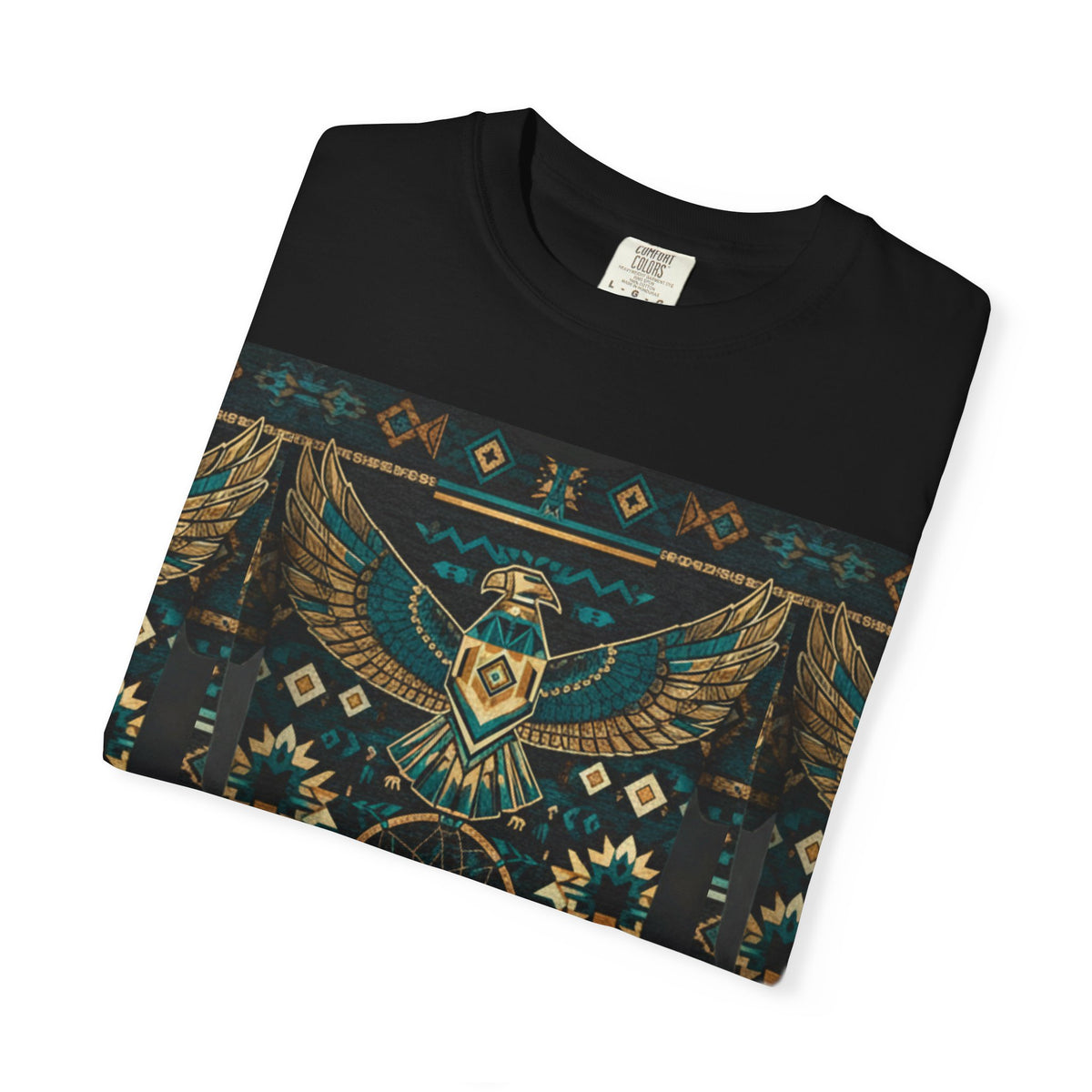 Native Dreamcatcher Eagle T-Shirt — Boho Tribal Graphic Tee