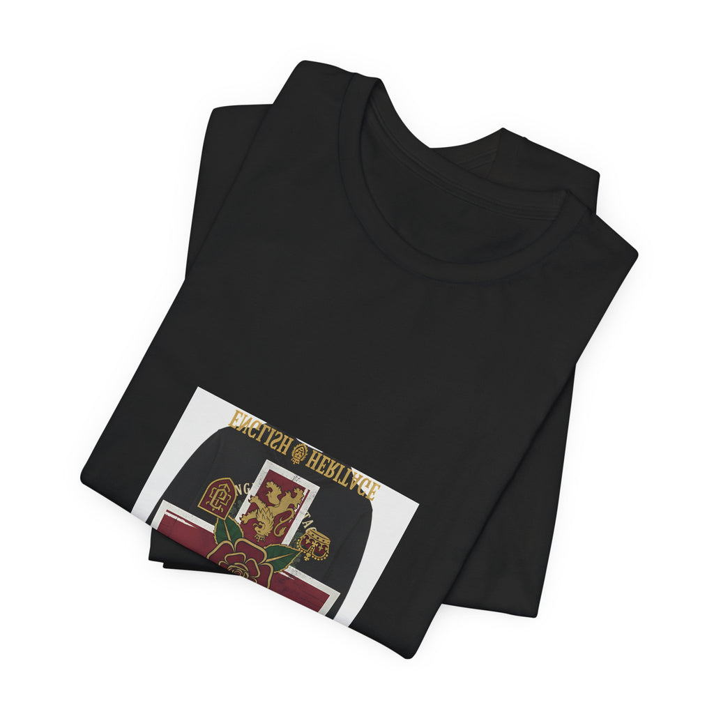 Medieval Rose Cross Tee — Vintage Heraldry Graphic T-Shirt